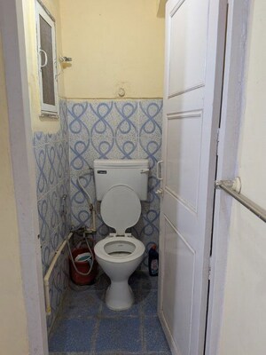 Bathroom in 1 RK Apartment at Chatrapati Shivaji Raje Complex, Kandivali West – for Rent