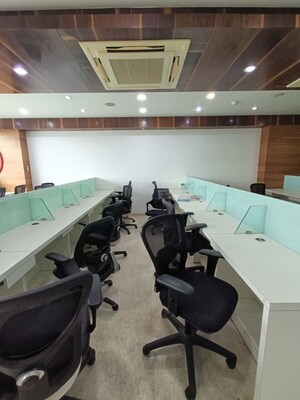 Team Area in  Office Space at Venus Atlantis, Prahlad Nagar – for Rent