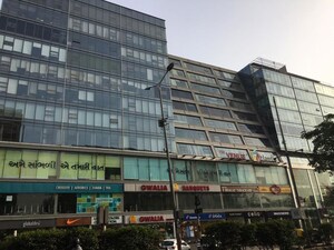  Office Space – Exterior View View at Venus Atlantis, Prahlad Nagar - for Rent