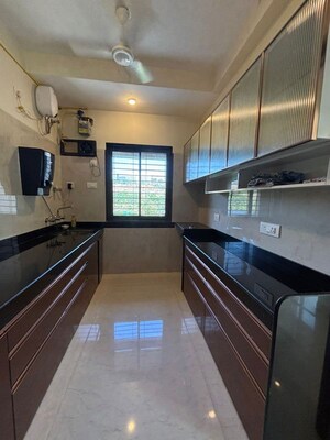 Kitchen in 1 BHK Apartment at K Raheja Heights, Malad East – for Rent