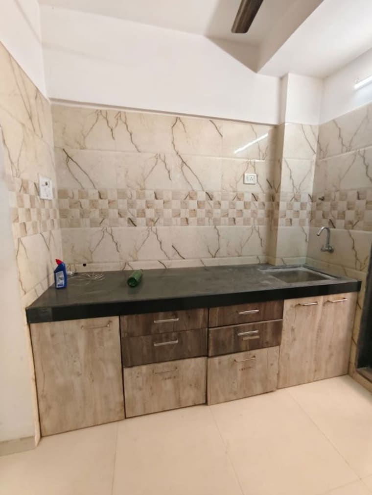 Kitchen, sai-gangat-apartment 1 Bedroom 400 Sq.Ft. Apartment In Kasarvadavali Thane 10261816