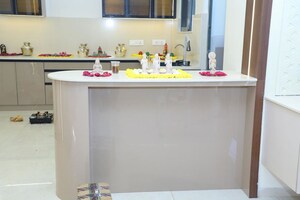 Kitchen in 3 BHK Apartment at DSR The Classe, Narsingi – for Rent