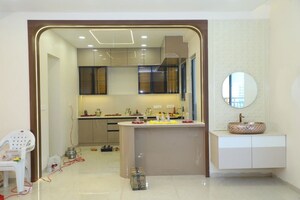 Kitchen in 3 BHK Apartment at DSR The Classe, Narsingi – for Rent