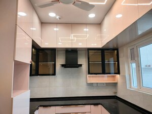 Kitchen in 3 BHK Apartment at Prestige Beverly Hills, Kokapet – for Rent