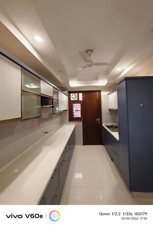 Kitchen in 3 BHK Builder Floor at Jal Vihar Colony, Sector 46 – for Rent