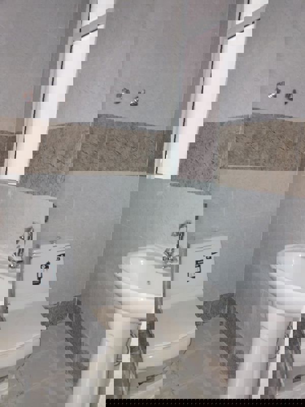 Bathroom in 2 BHK Apartment at Supertech Eco Village II, Sector 16b Greater Noida – for Rent