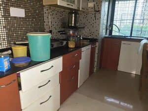 Kitchen in 2 BHK Apartment at Krishna Vastu Apartment, Malad West – for Rent