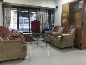Living Room in 2 BHK Apartment at Krishna Vastu Apartment, Malad West – for Rent