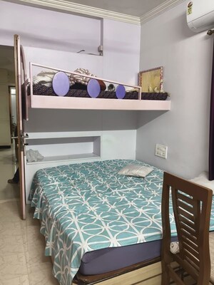 Bedroom in 2 BHK Apartment at Krishna Vastu Apartment, Malad West – for Rent