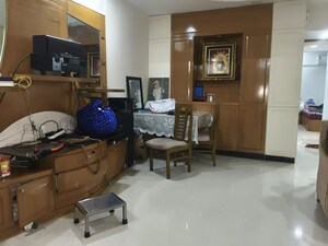 Living Room in 2 BHK Apartment at Krishna Vastu Apartment, Malad West – for Rent