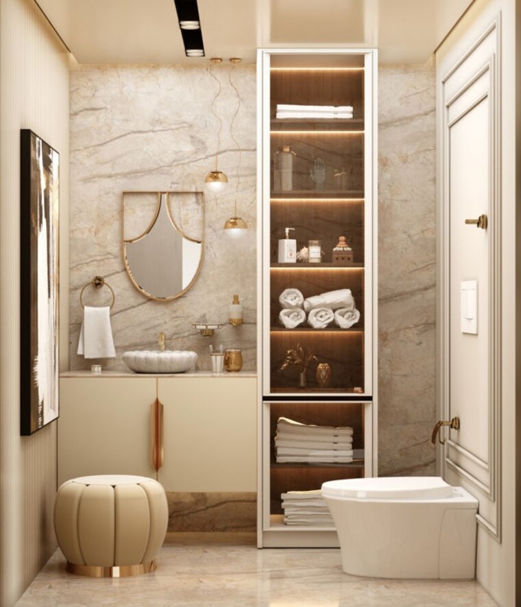 Bathroom, godrej-meridien 3 Bedroom 2002 Sq.Ft. Apartment In Sector 106 Gurgaon 10261943