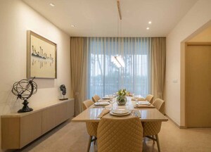 Dining area in 3 BHK Apartment at Kolla Luxor Park, Pjr Layout – for Sale