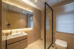 Bathroom in 3 BHK Apartment at Kolla Luxor Park, Pjr Layout – for Sale