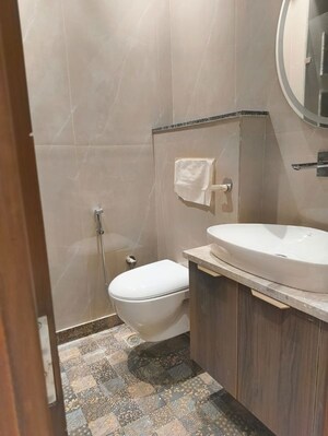 Bathroom in 3 BHK Apartment at Balewadi – for Rent