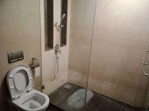 Bathroom in 3 BHK Apartment at Lokhandwala Minerva Mahalaxmi, Mahalaxmi – for Rent