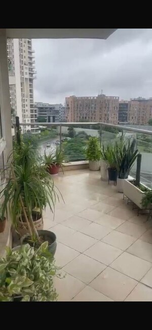 Balcony in 4 BHK Apartment at Pioneer Park Presidia, Sector 62 – for Sale