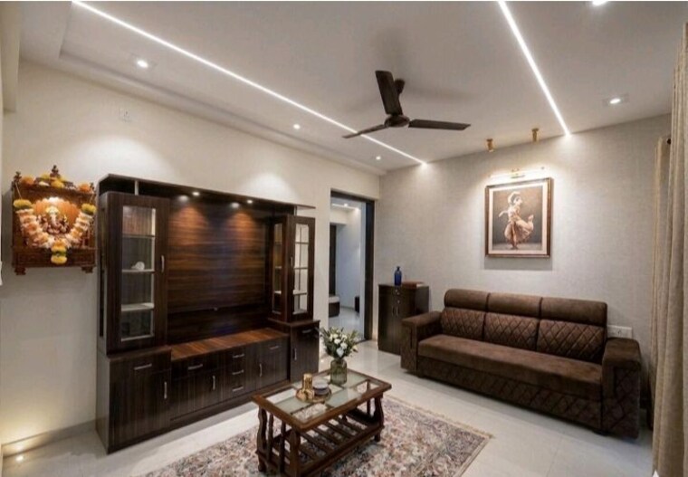 Living Room, runwal-eirene 2 Bedroom 531 Sq.Ft. Apartment In Balkum Pada Thane 10262152