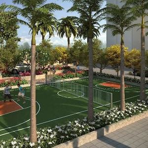 Swimming Pool in 1 BHK Builder Floor at R Mall, Mulund West – for Rent