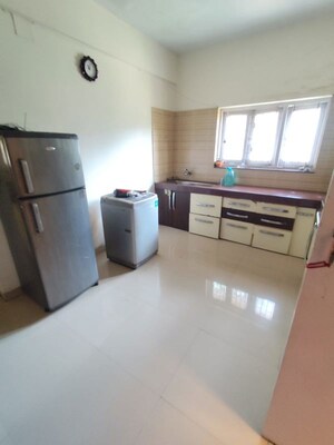 Living Room in 2 BHK Apartment at Gulmohar Villa, Aundh – for Rent