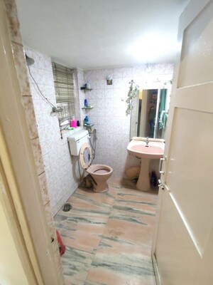 Bathroom in 2 BHK Apartment at Gulmohar Villa, Aundh – for Rent