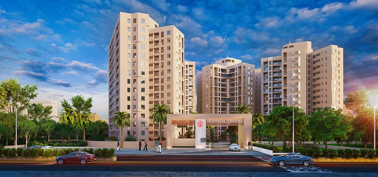 Exterior View, vertical-oriana 2 Bedroom 680 Sq.Ft. Apartment In Keshav Nagar Pune 10262243