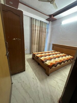 Bedroom in 3 BHK Builder Floor at Vaishali Nagar – for Rent