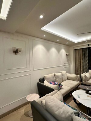 Living Room in 4 BHK Builder Floor at Greater Kailash ii – for Rent