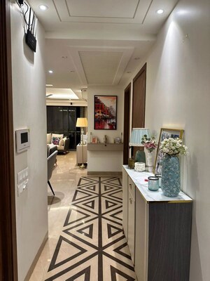 Living Room in 4 BHK Builder Floor at Greater Kailash ii – for Rent