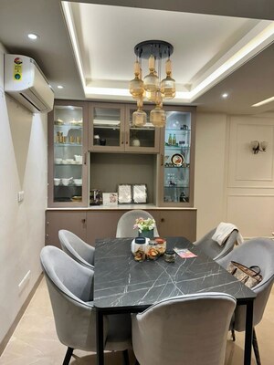 Living Room in 4 BHK Builder Floor at Greater Kailash ii – for Rent