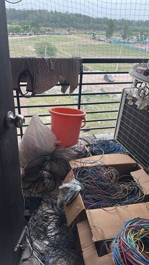 Balcony in 3 BHK Apartment at Pir Machalla – for Sale