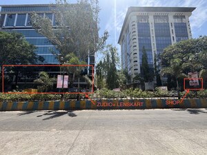  Showroom – Exterior View View at Wagle Estate, Shivaji Nagar - for Rent