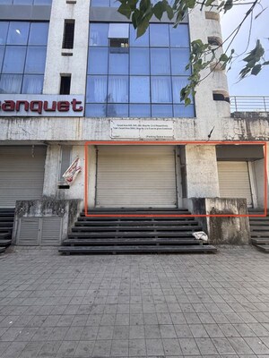  Showroom – Exterior View View at Wagle Estate, Shivaji Nagar - for Rent