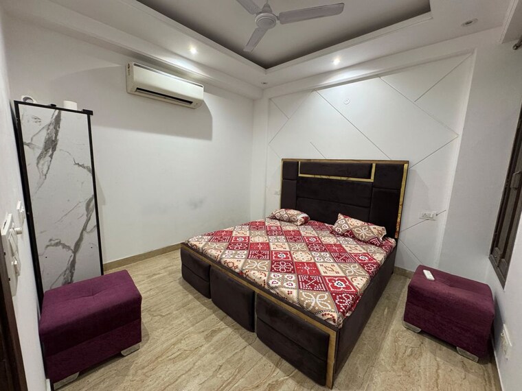 Bedroom, chattarpur 3 Bedroom 1200 Sq.Ft. Apartment In Chattarpur Delhi 10262293
