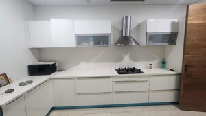 Kitchen in 4 BHK Apartment at Omkar 1973, Worli – for Rent