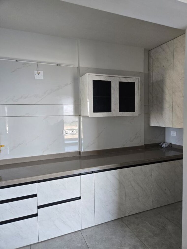 Kitchen, sukirti-54 3 Bedroom 1700 Sq.Ft. Apartment In Shela Ahmedabad 10230063