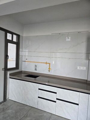 Kitchen in 3 BHK Apartment at Sukirti 54, Shela – for Rent