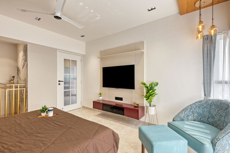 Bedroom, godrej-garden-city 4 Bedroom 4100 Sq.Ft. Penthouse In Jagatpur Ahmedabad 10227605