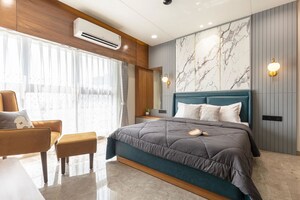 Bedroom in 4 BHK Penthouse at Godrej Garden City, Jagatpur – for Sale