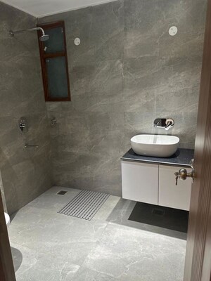 Bathroom in 3 BHK Apartment at Ghazipur – for Sale