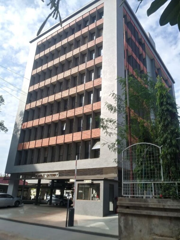 Exterior View, scarlet-gateway Commercial Office Space 1200 Sq.Ft. In Prahlad Nagar Ahmedabad 10262331