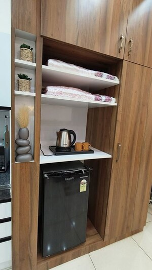 Furnished Amenities in 1 RK Apartment at SBP City Of Dreams Zirakpur, High Ground – for Rent