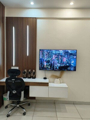 Living Room in 1 RK Apartment at SBP City Of Dreams Zirakpur, High Ground – for Rent