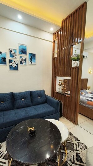 Kitchen in 1 RK Apartment at SBP City Of Dreams Zirakpur, High Ground – for Rent