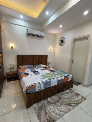 Bedroom in 1 RK Apartment at SBP City Of Dreams Zirakpur, High Ground – for Rent