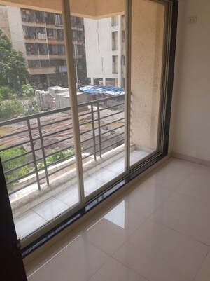 Balcony in 2 BHK Apartment at Neelkanth Sparkle, Ghansoli – for Rent