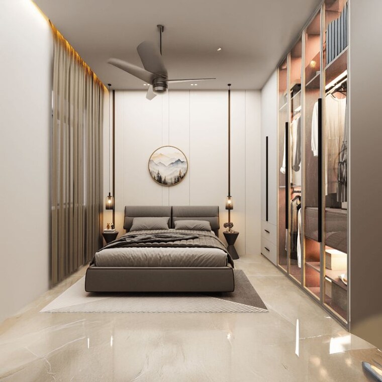 Bedroom, kalyani nagar 3 Bedroom 1290 Sq.Ft. Apartment In Kalyani Nagar Pune 10262324