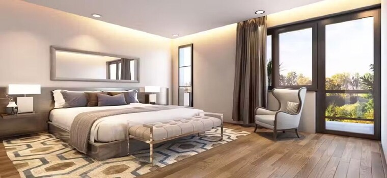 Bedroom, kalyani nagar 3 Bedroom 1290 Sq.Ft. Apartment In Kalyani Nagar Pune 10262324