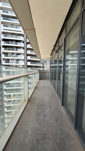 Balcony in 4 BHK Apartment at Omkar 1973, Worli – for Rent