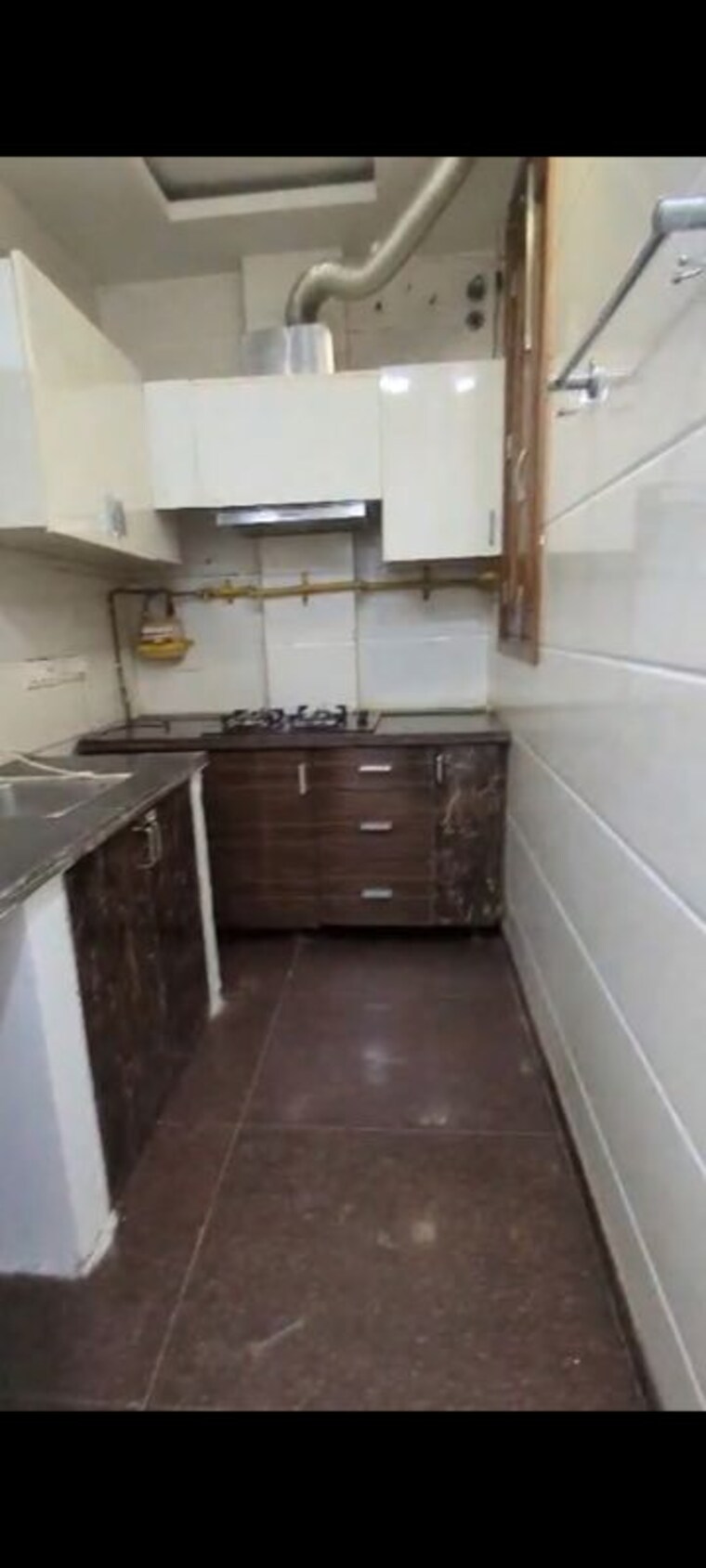 Kitchen, lajpat nagar i 2 Bedroom 1000 Sq.Ft. Builder Floor In Lajpat Nagar I Delhi 10262383