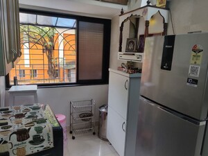 Kitchen in 1 BHK Apartment at Lokpuram CHS, Vasant Vihar – for Rent